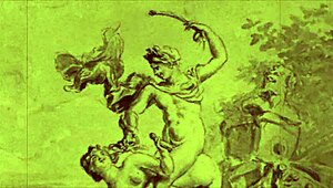 vintage erotic drawings with a captivating retro anime style