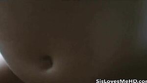 Horny Step Sister Blows and Fucks Hard