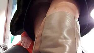 My Heart Skips Seeing This Upskirt Hidden Cam Footage