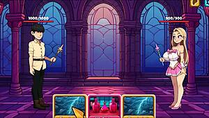 princess sophia in hentai game strips naked