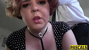 天啊，Pascal White猛干这个被鞭打顺从奴！😍