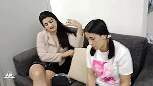 Milf Lesbian Licks Hot Wet Pussy To Relieve Horniness Part 1!