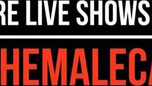 Stunning shemale with big tits pleasures cock on webcam