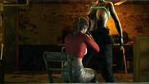 Futa Claire Redfield Creampied By Jill Valentine