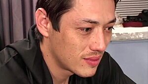 A Cult Ritual with Kneeling Blowjob and Anal Cum Action in Pentagram