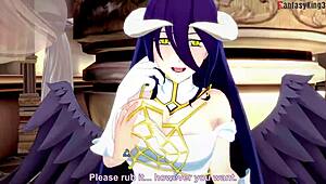 Albedo in free pov from overlord fantasy