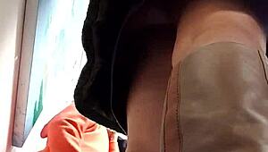 My Heart Skips Seeing This Upskirt Hidden Cam Footage