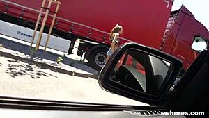 Sara Kay Turns Filthy Bareback Whore On 100 Euro Outdoor Trip