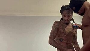 they ran a wild train on me with huge cocks