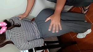 hey, i let my roommate creampie my tight pussy