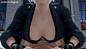 hey, wanna see hot 3d kof chicas in wild anime action or what?