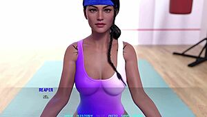 OMG, Busty Gym Girl in Name88s Triangle 13 Knows I Crave Her Curvy Ass!