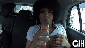 Wishing my latina friend was in the car for some fun