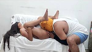 indian wife in small clothes gets fucked by father-in-law