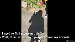 ki-sim meeting a stranger on the street not fake