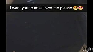 Sexting My Best Friend’s Dad on Snapchat Until I Cum Hard - Joyliii’s Naughty Secret. I Can’t Stop!
