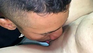 Stepsister gives pussy after harassment!