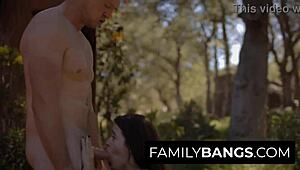 Tender Girl And Her Cousin Share Public Moment With Abbie Maley And Pierce Paris