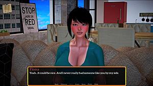 I explore my new stepfamily in this game