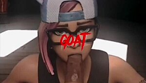 I-I saw this Fortnite compilation with hentai sex