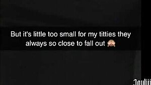 Sexting My Best Friend’s Dad on Snapchat Until I Cum Hard - Joyliii’s Naughty Secret. I Can’t Stop!