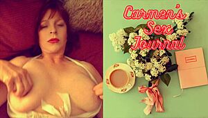 Carmen granny madam queen sucks cock in lingerie