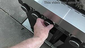 kiwi milf slut takes temperature probe in ass