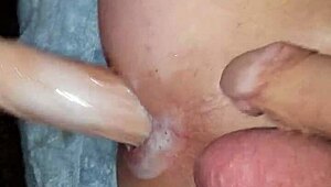 Love My Ass Pulsating With My Toy In This Gay Creampie Session