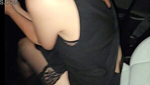 Wow, picked up a girl at the club to flash in my car!