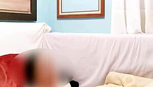 prostitute sucks biker's cock passionately leading to intense fucking