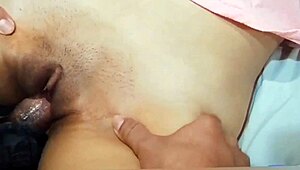 I slipped into my mother-in-law's bed and fucked her repeatedly, filling her pussy with thick cum in this homemade amateur sex.