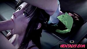 Intense hentai milf asian blowjob ass hardcore cumshot 😈