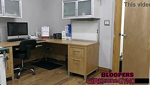 Nicole Luva Shocked as Dr. Aria Nicole Goes Butt Naked for Kinky Exam at Hospital. Full Movie at Girlsgonegyno Reup!