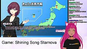 vtuber lewdneko plays shining song starnova mariya route in wild hentai game