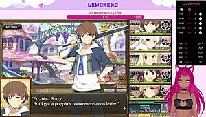 哦，vtuber Lewdneko震动棒Evenicle高潮浪叫！