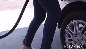 Charlyse Angel Sucking Cock in Fresh POV Clip