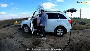 Russian Mistress Dominates Guy with Dirty Talk on Hidden Cam in Wild Anal Scene. Her Commands Echo Through the Room.