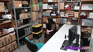 Blonde Teen on Huge Cock