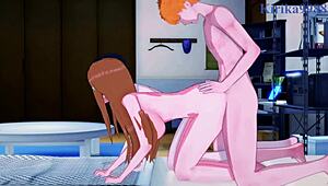 Bleach hentai with Rukia, Orihime, Yoruichi, and Ichigo in wild 3P sex! Can you handle this intense creampie action?
