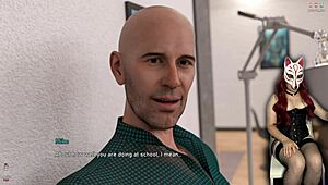 Steps Of Debauchery 36 - College Girl Flashes Skirt For Wild Action