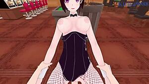 i have intense sex with shizuka mikazuki and beatrix amerhauser in bunny outfits - zom 100 hentai