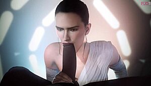 Star Wars Compilation P1 Featuring Princess And Cartoon Action