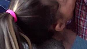 candie cross, wanna drop on your knees for a facial blowjob quickie?