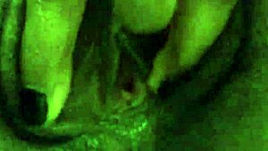 Heaven home alone fingers her ebony pussy in solo masturbation