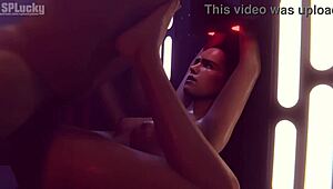 Star Wars Compilation P1 Featuring Princess And Cartoon Action