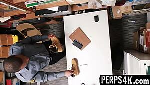 An understanding reached with gay mall officer after suspect got caught - Perps4K