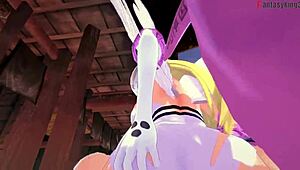 Angelwoman Evolves To Get Fucked In POV Digimon Fantasy Scene.