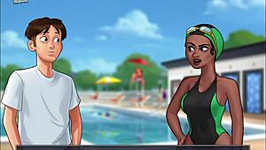 夏日大屌口交狂吸