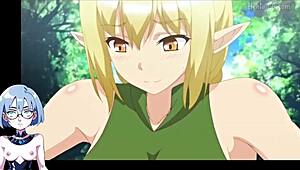 isekai harem monogatari hentai 3 with futanari boobs and big tits in 3d anime game