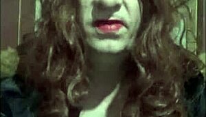 i love giving myself machine masturbation as a shy crossdresser part 4